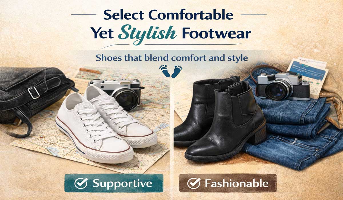 Select Comfortable Yet Stylish Footwear