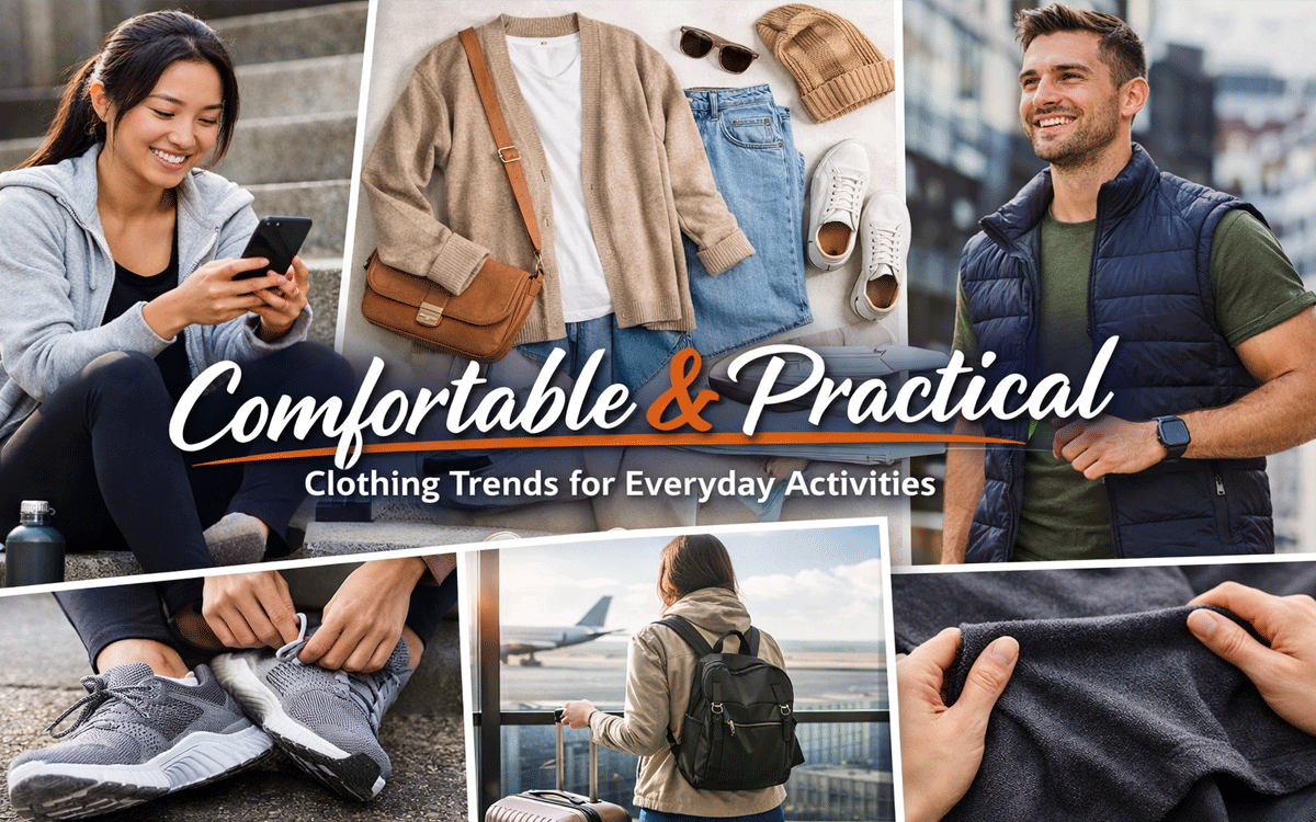 Comfortable and Practical: Clothing Trends that Support Everyday Activities